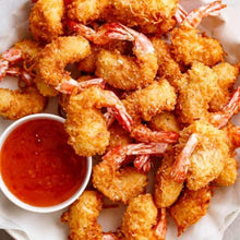 Load image into Gallery viewer, Jumbo Shrimp Battered with Coconut Flakes (25 Pieces)
